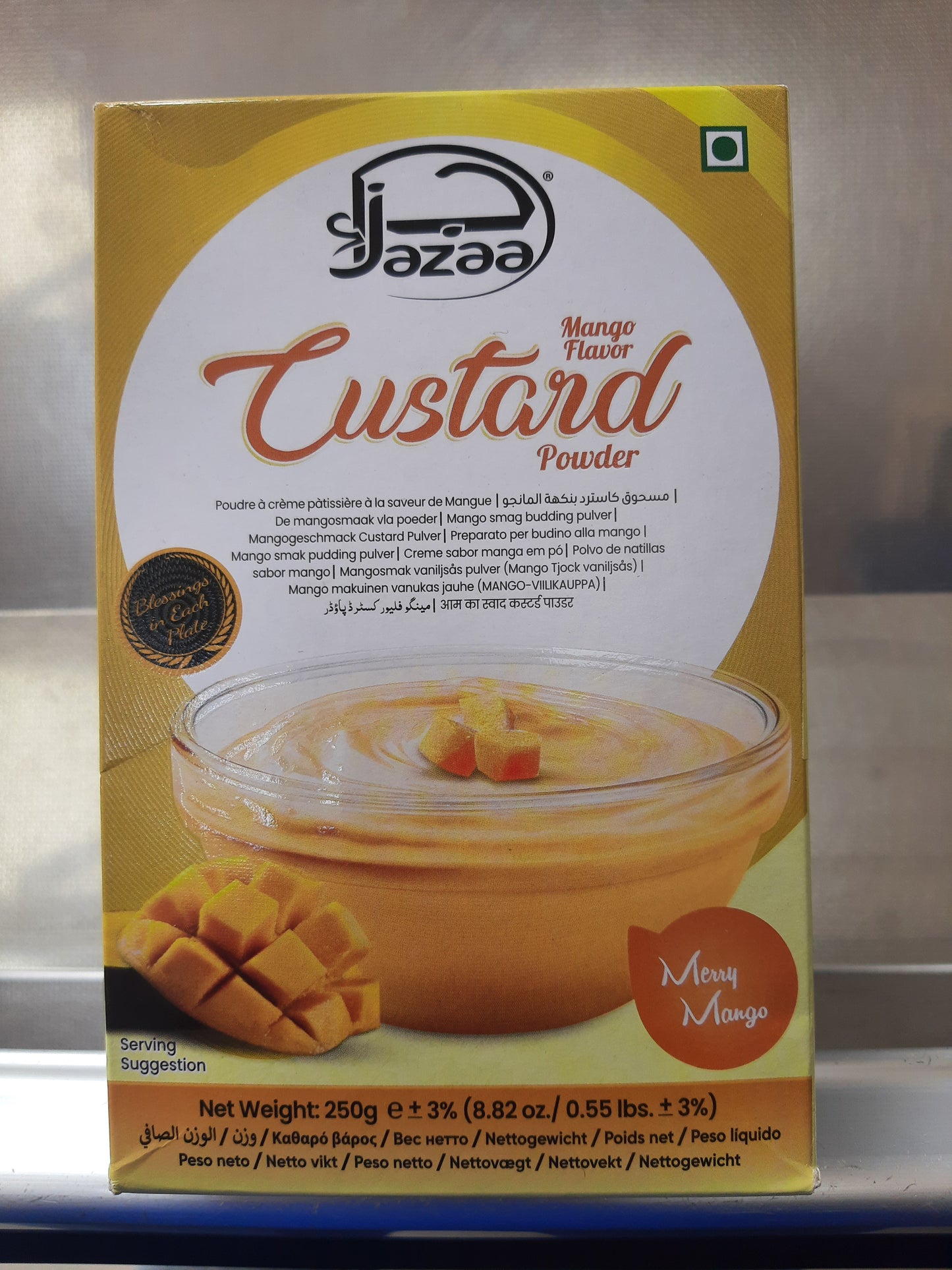 Jazaa Custerd Powder Mango Flavor 250g