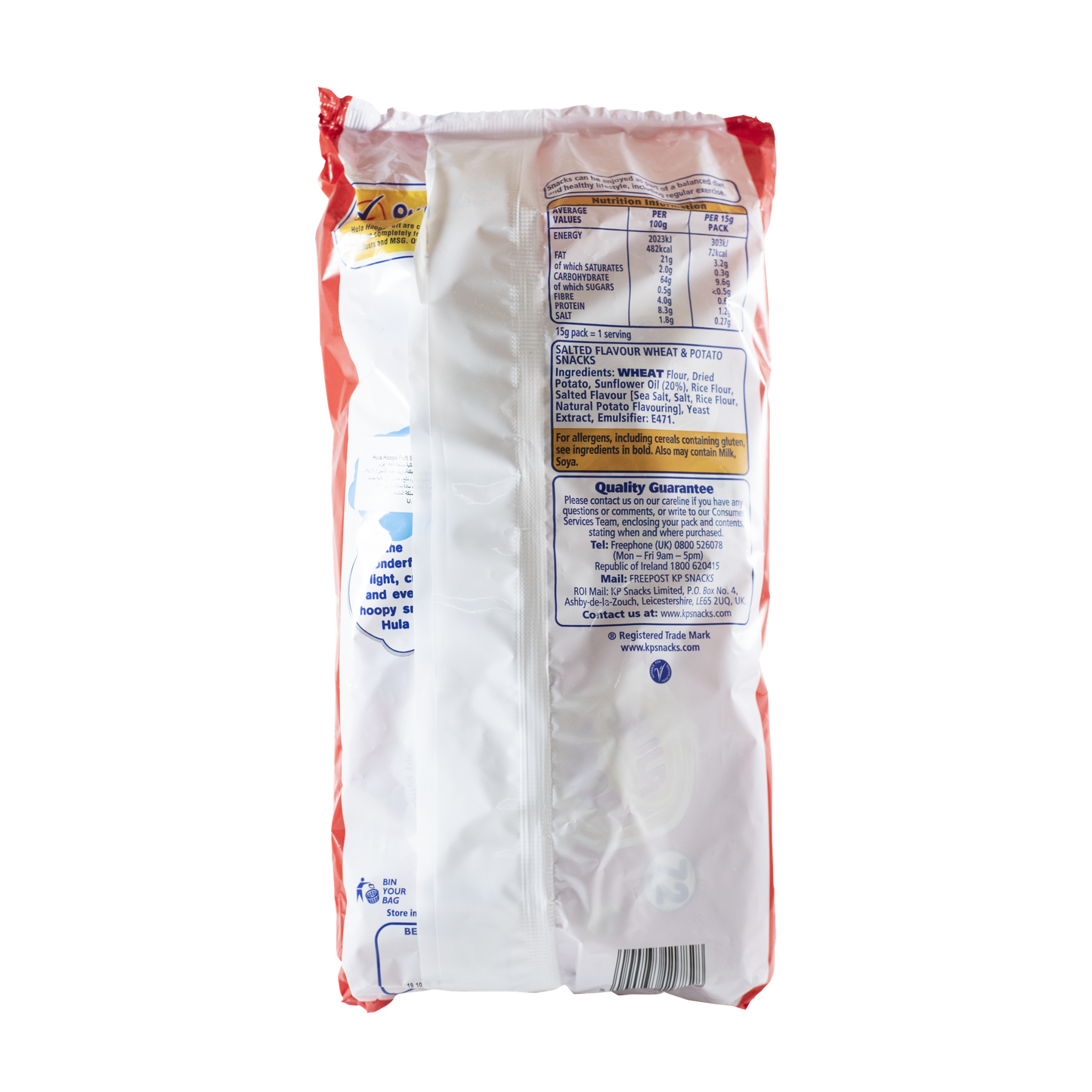 Hula Hoops Puft (Pack of 6) 15g