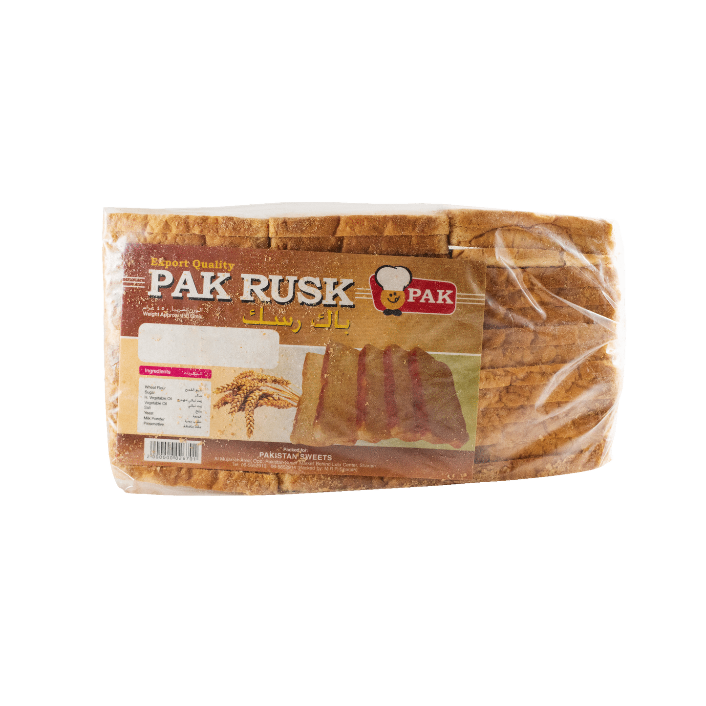 Pak Rusk 450g