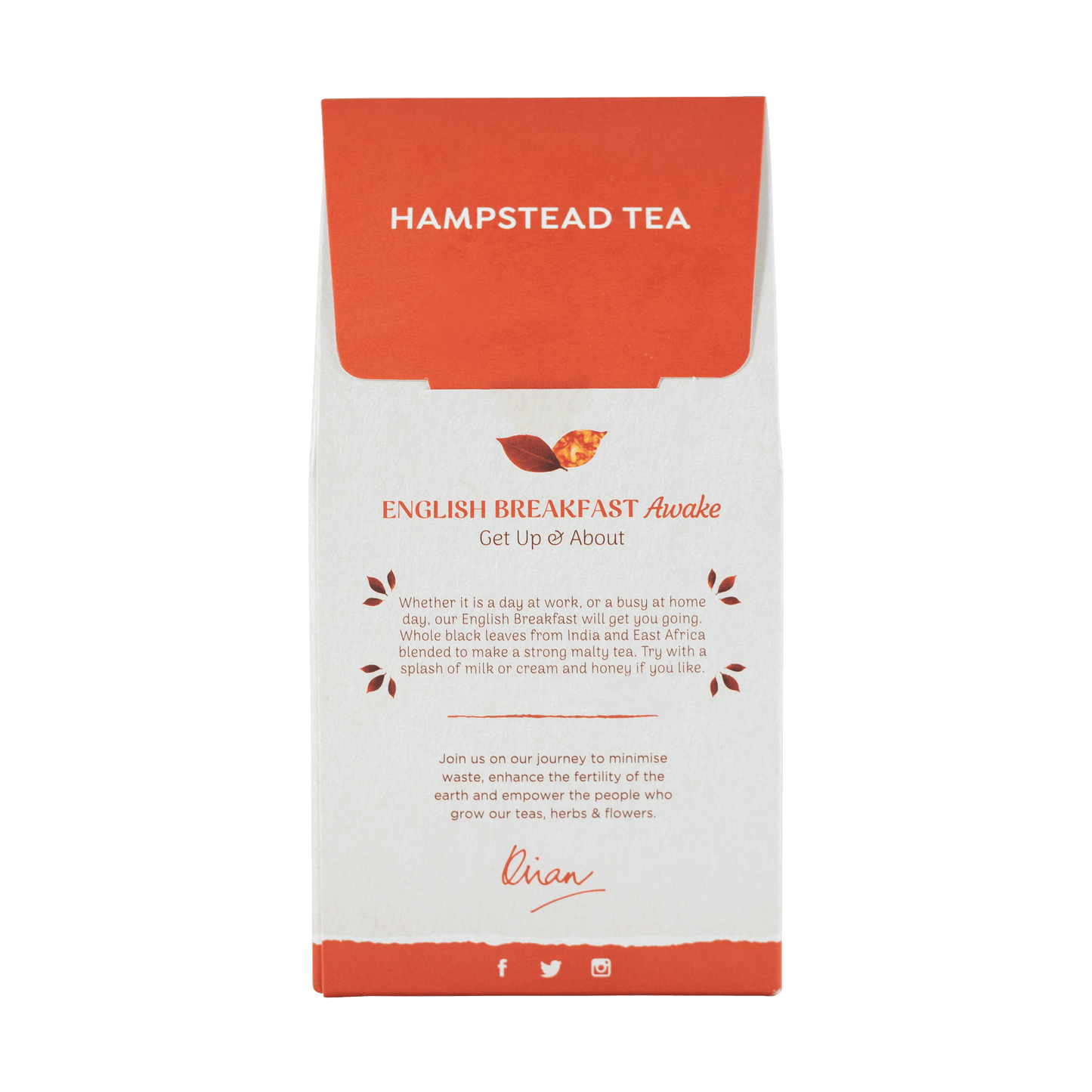 Hampstead English Breakfast - Organic (Awake) 37.5g