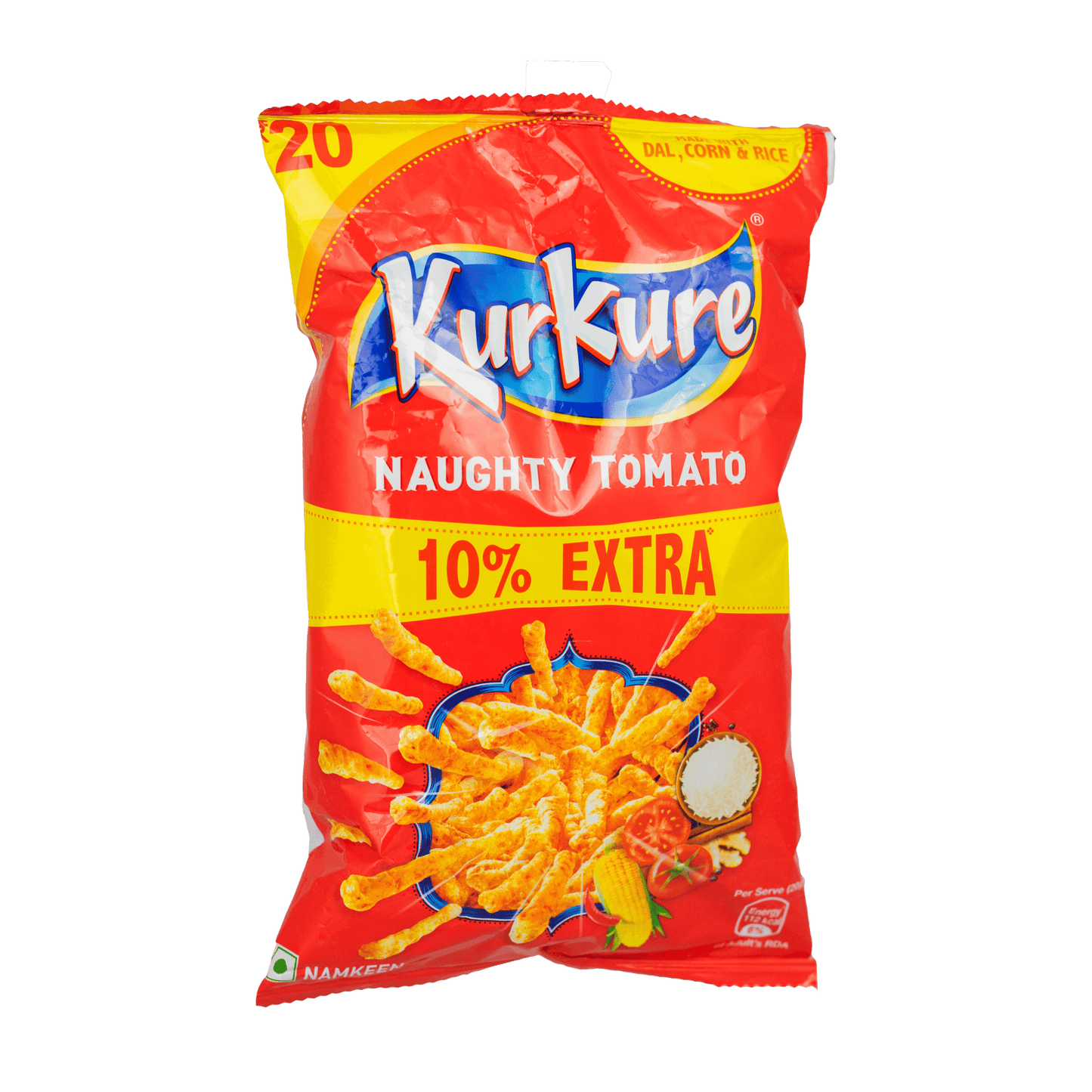 Kurkure Naughty Tomato Chips 72g