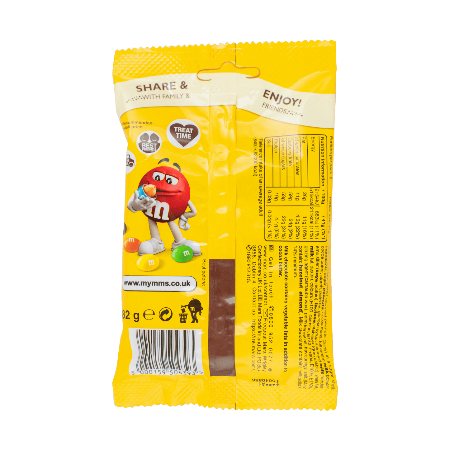 M&M Treat Bag 82g
