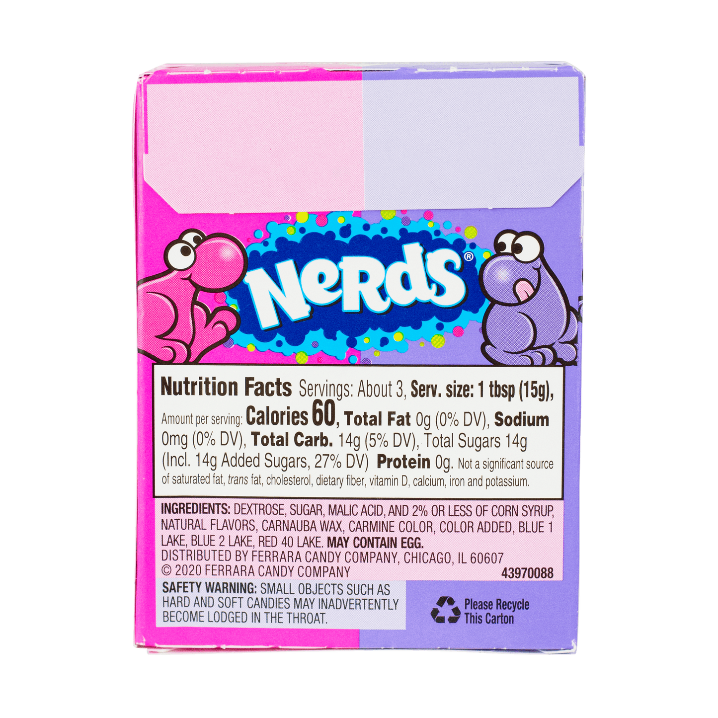 Nerds Grape & Strawberry Candy