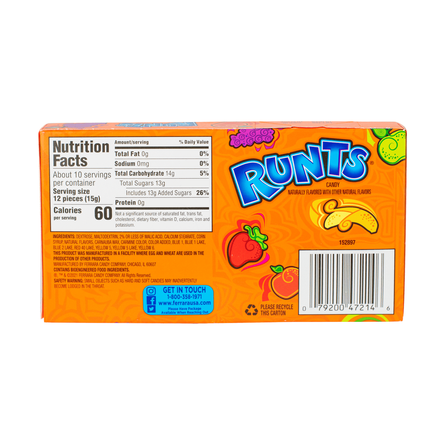 Runts Candy 141g