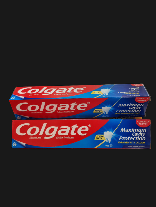 Colgate 75ml Fluoride  & Calcium Toothpaste