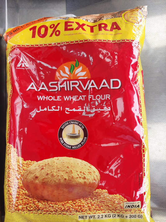 Aashirvaad whole wheat flour 1kg