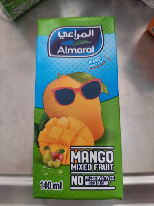 Al Marai Mangoo Mixed Fruit Juice 140ml.