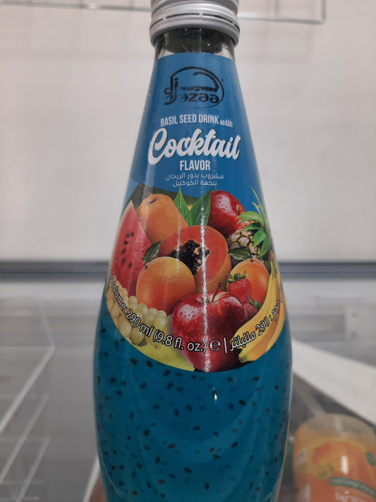 Jazza Basil Seed Drink Cocktail 290ml
