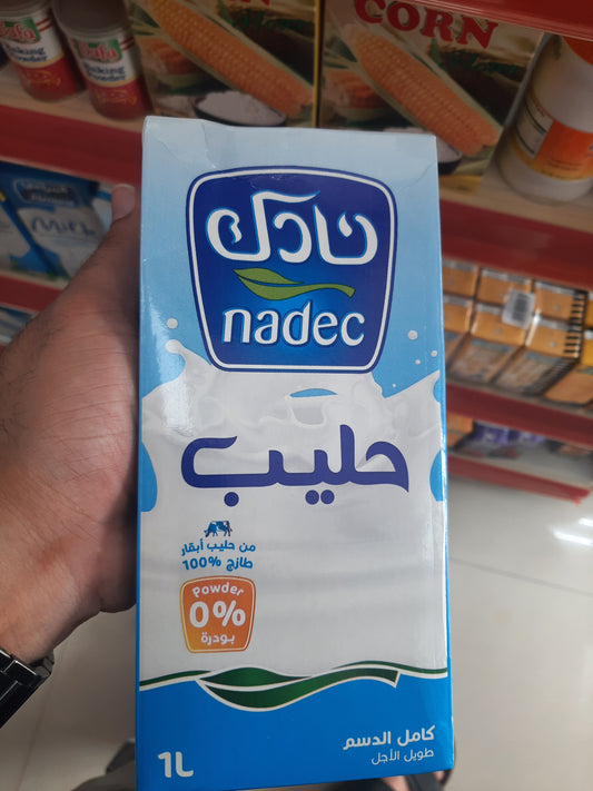 Nadec long life milk 1L