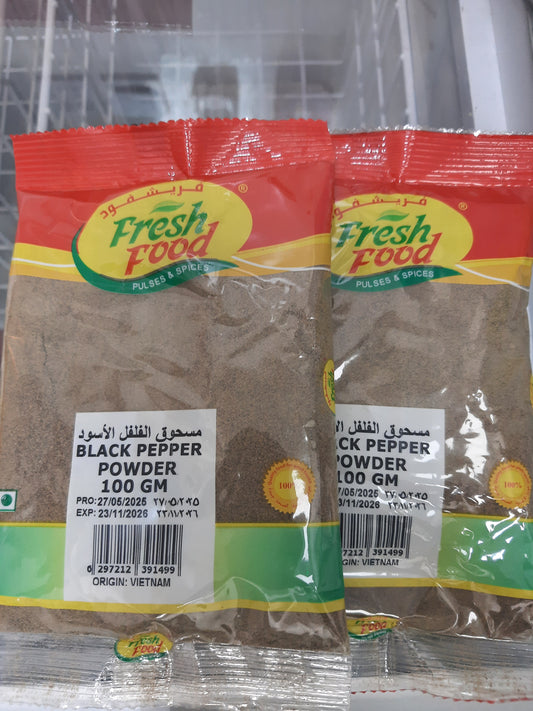 Fresh Food Black Pepper Powder 100g