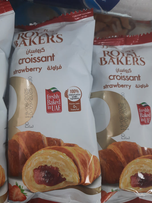 Royal Bakers Croissant Strawberry