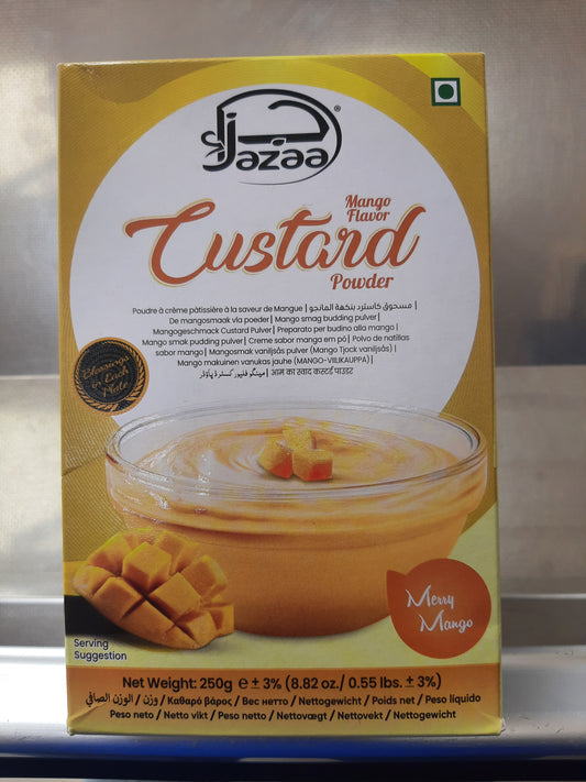 Jazaa Custerd Powder Mango Flavor 250g