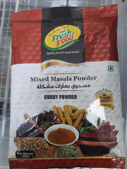 Fresh Food (CURRY) Mixed Masala 200gm