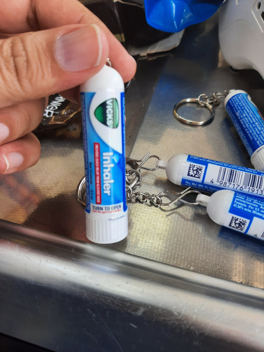 Vicks inhaler nose block