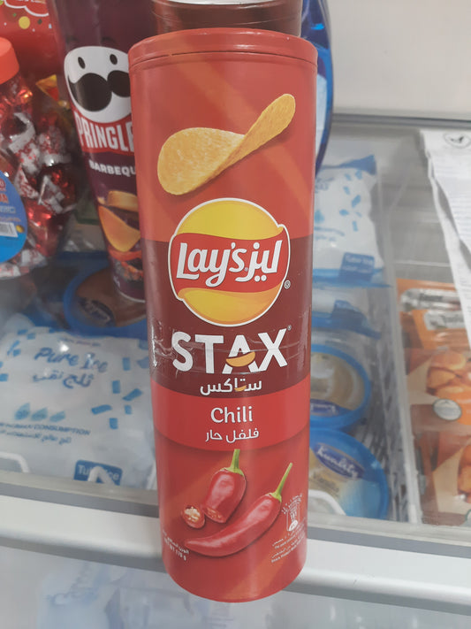 Lays Stax Chilli 170g