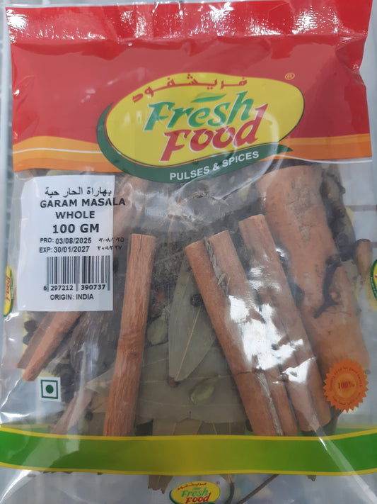 Fresh Food Whole Garam Masala 100g