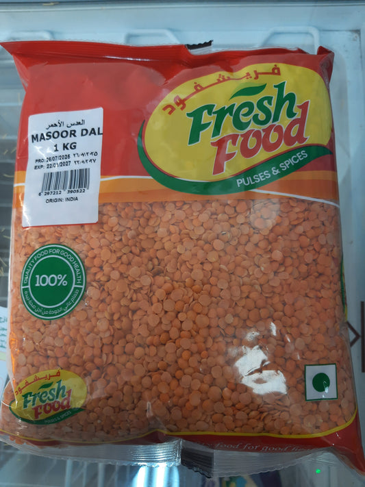 Fresh Food Masoor Dal 1Kg