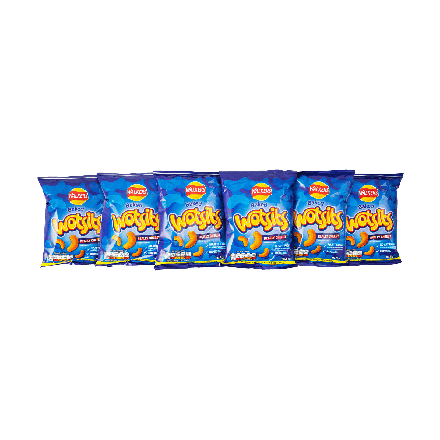 Walkers Baked Wotsits Really Cheesy (6 x 16.5 g) 99g