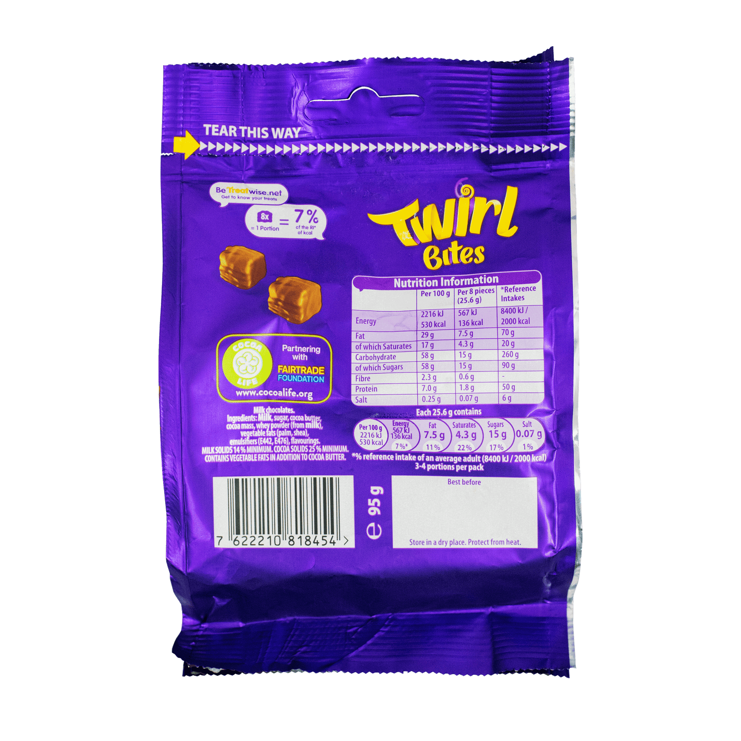 Cadbury Twirl Bites 95g