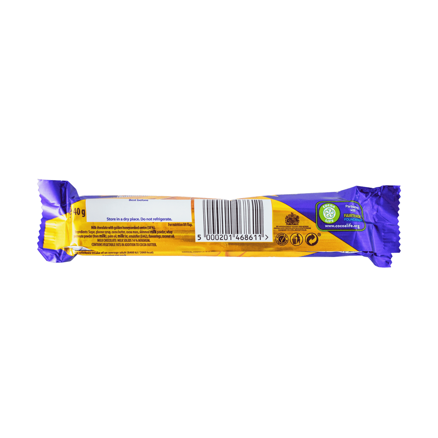 Cadbury Crunchie Single Bar 40g