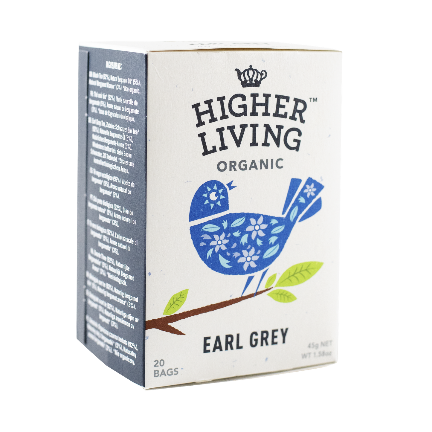 Higher Living Earl Grey Tea 45g