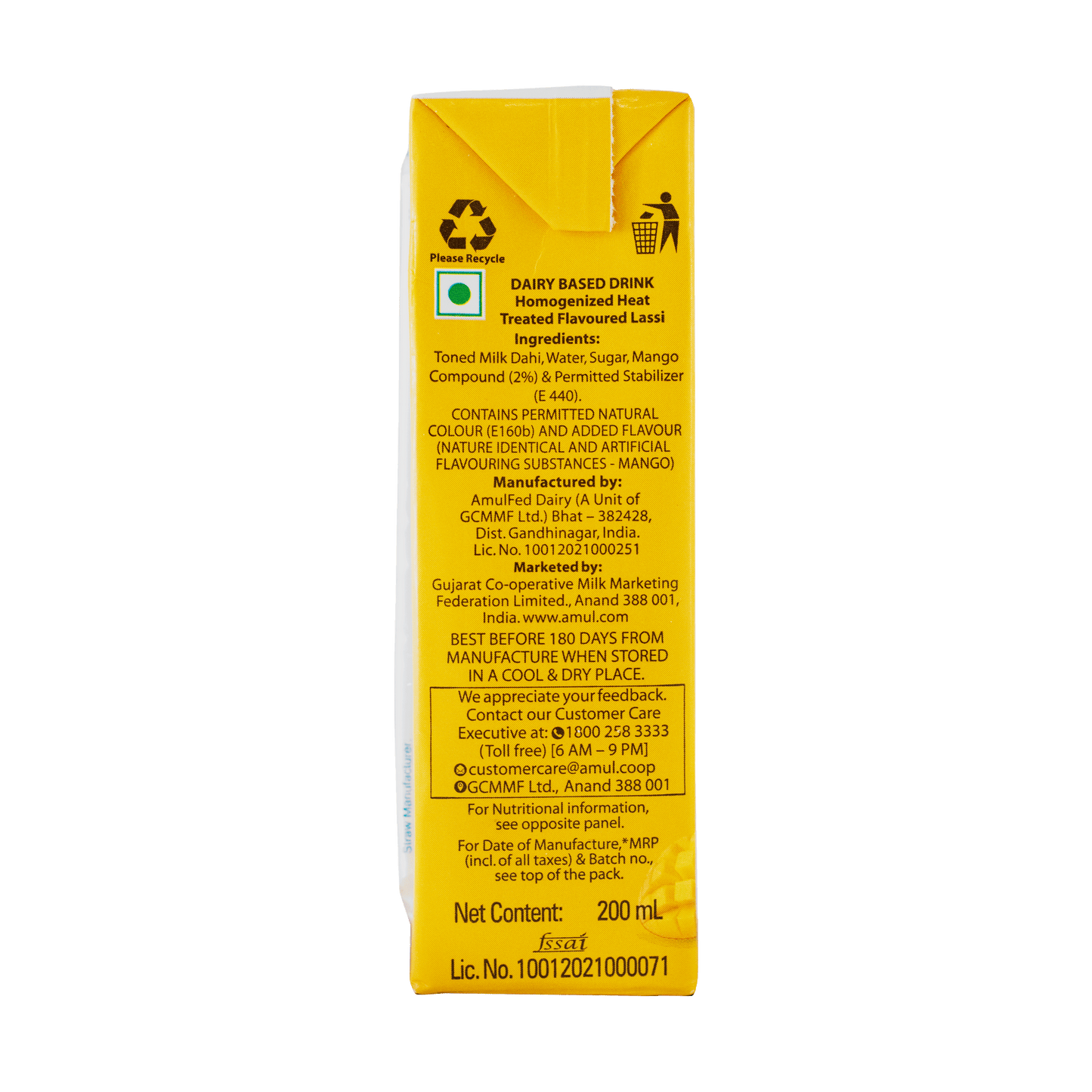 Amul Mango Lassi 200ml