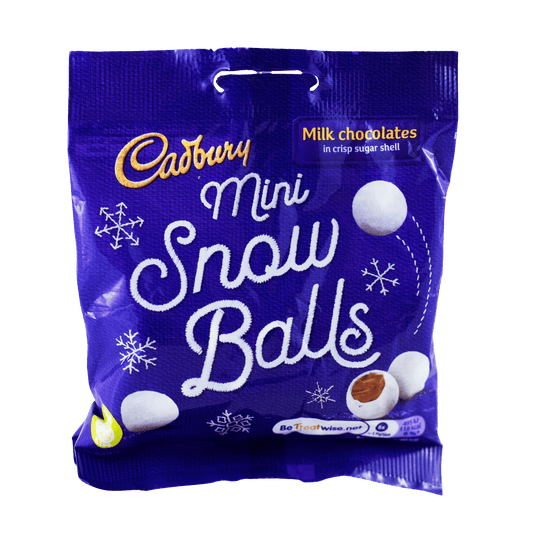 Cadbury Dairy Milk Mini Snowballs 80g