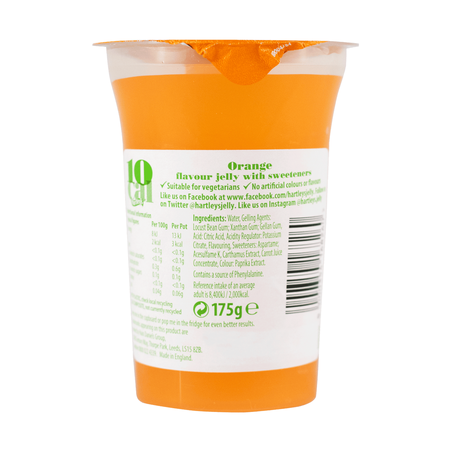 Hartley's Jelly Pot - Orange 175g