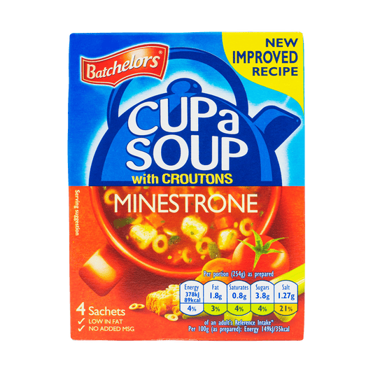 Batchelors Cup a Soup Minestrone (Pack of 4) 94g