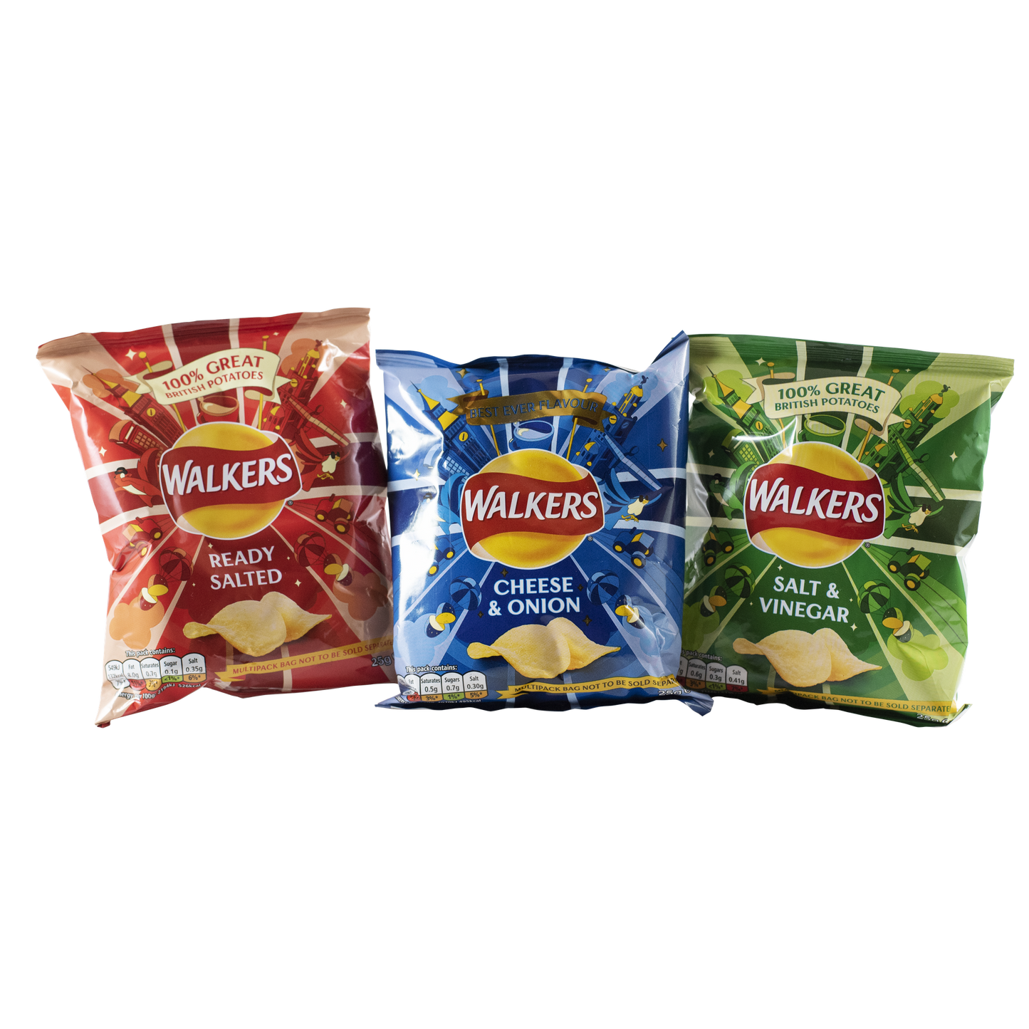 Walkers Crisps Classic (6 x 25g)