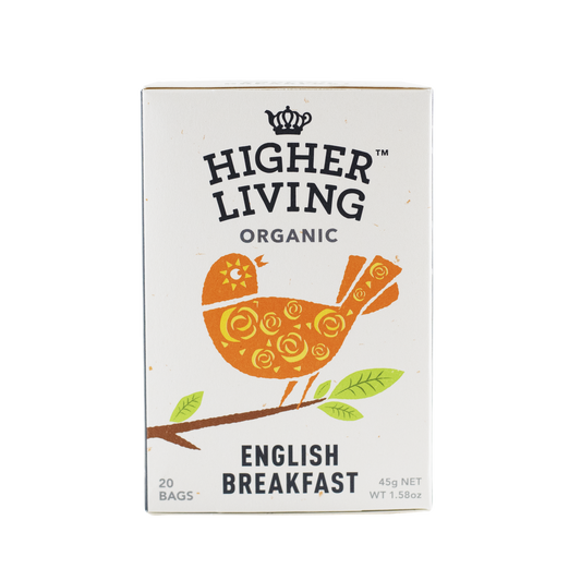 Higher Living English Breakfast Tea 45g