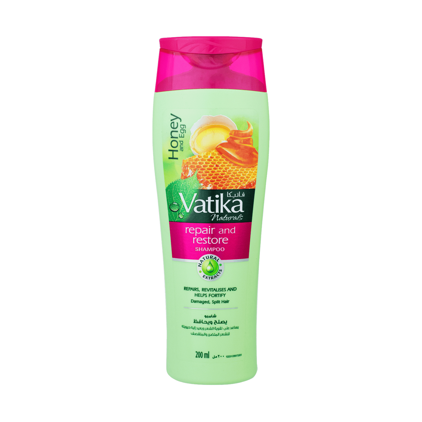 Vatika Repair & Restore Shampoo - Honey and Egg 200ml