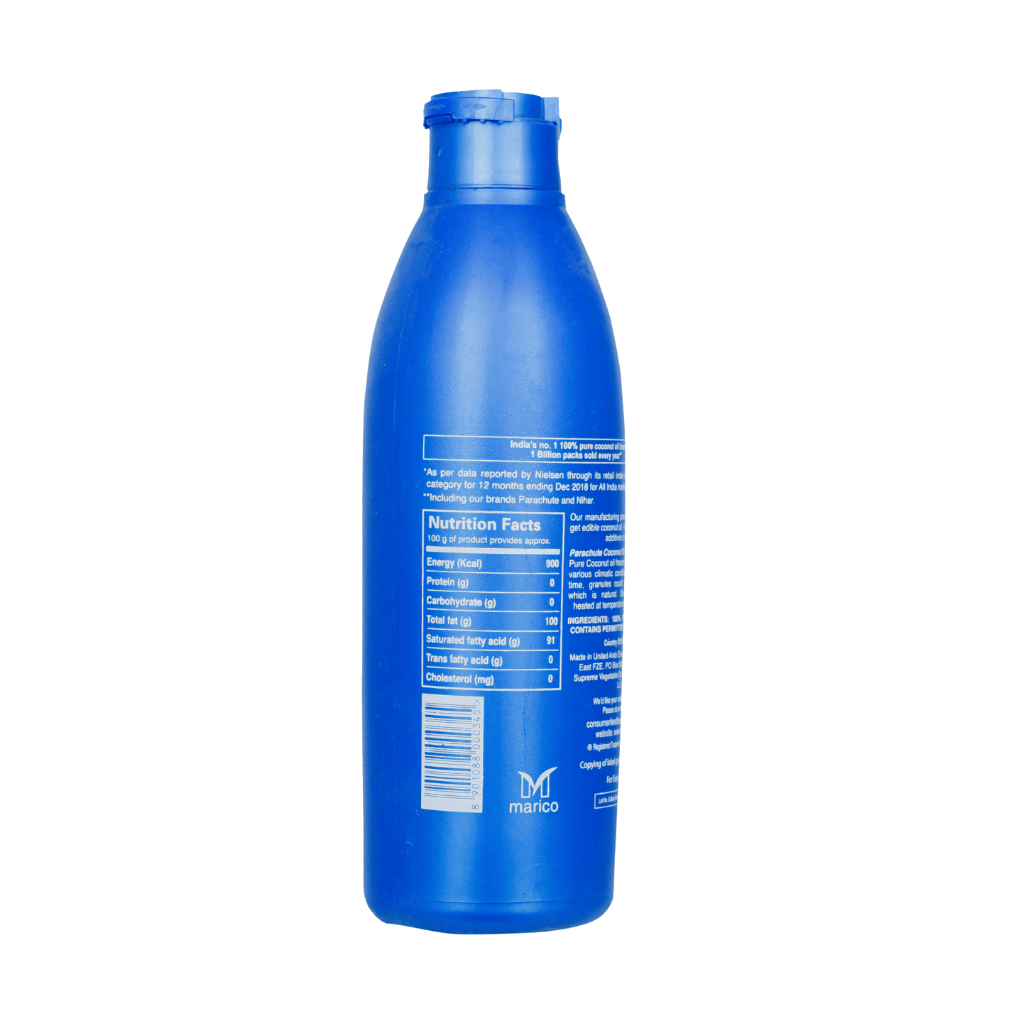 Parachute 100% Pure Coconut Oil 200ml