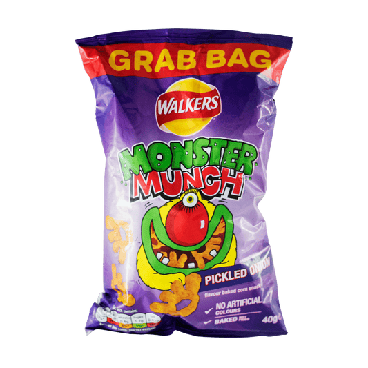 Walkers Monster Munch Pickled Onion Grab Bag 40g